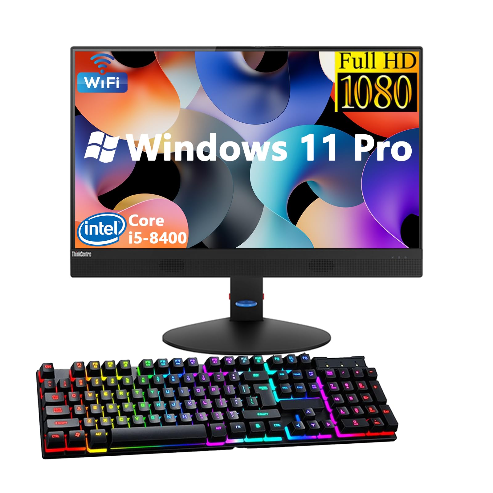 Lenovo ThinkCentre M820Z All-in-One Desktop Computer, 21.5